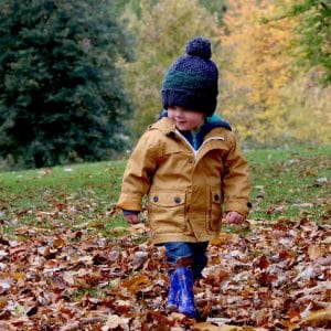 Child enjoying half term in Solihull